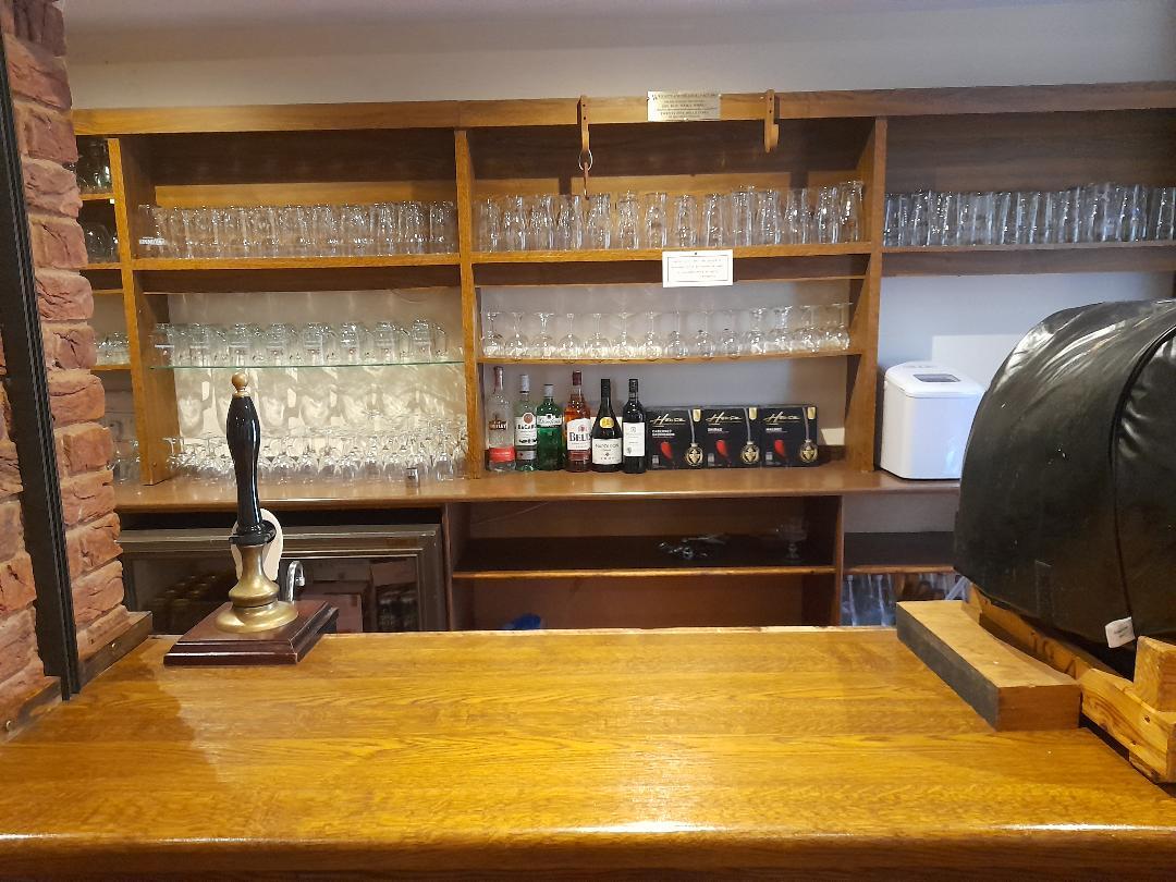 Bar all stocked!